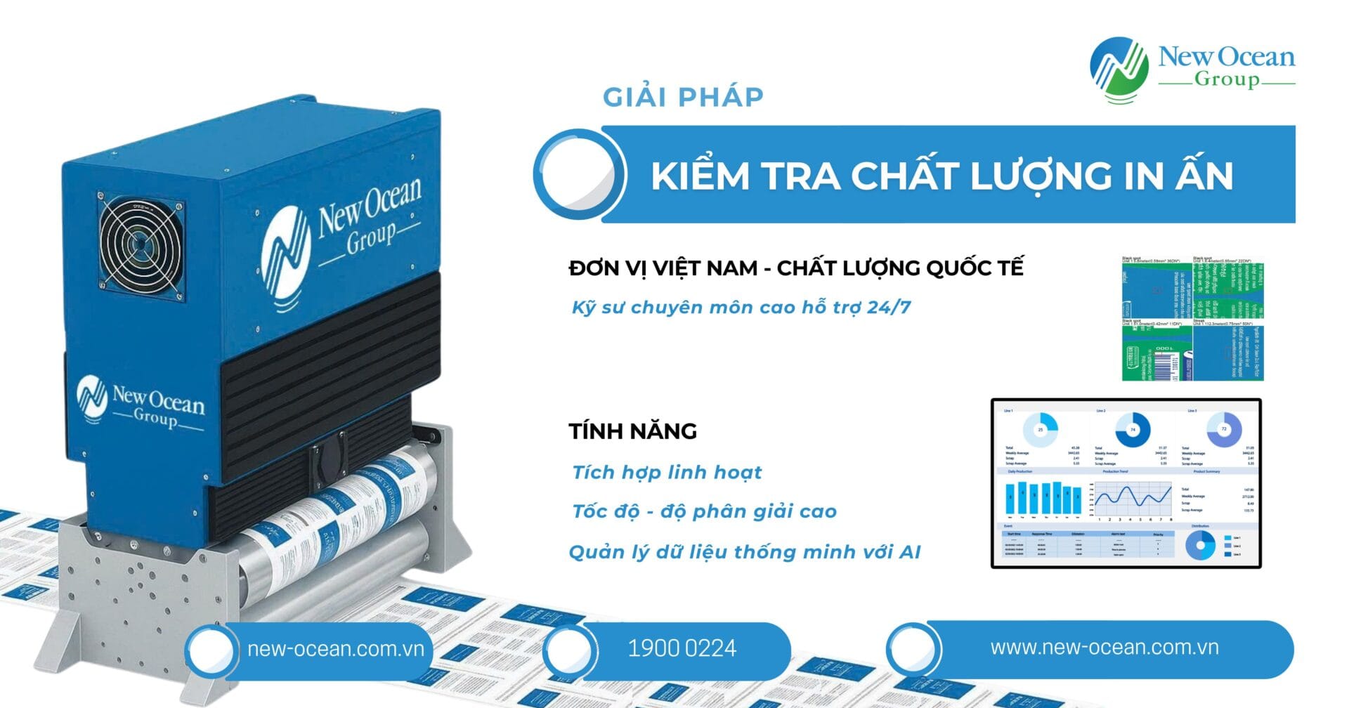 Kiểm tra Chất lượng in Web Narrow – Flexo Label Printing