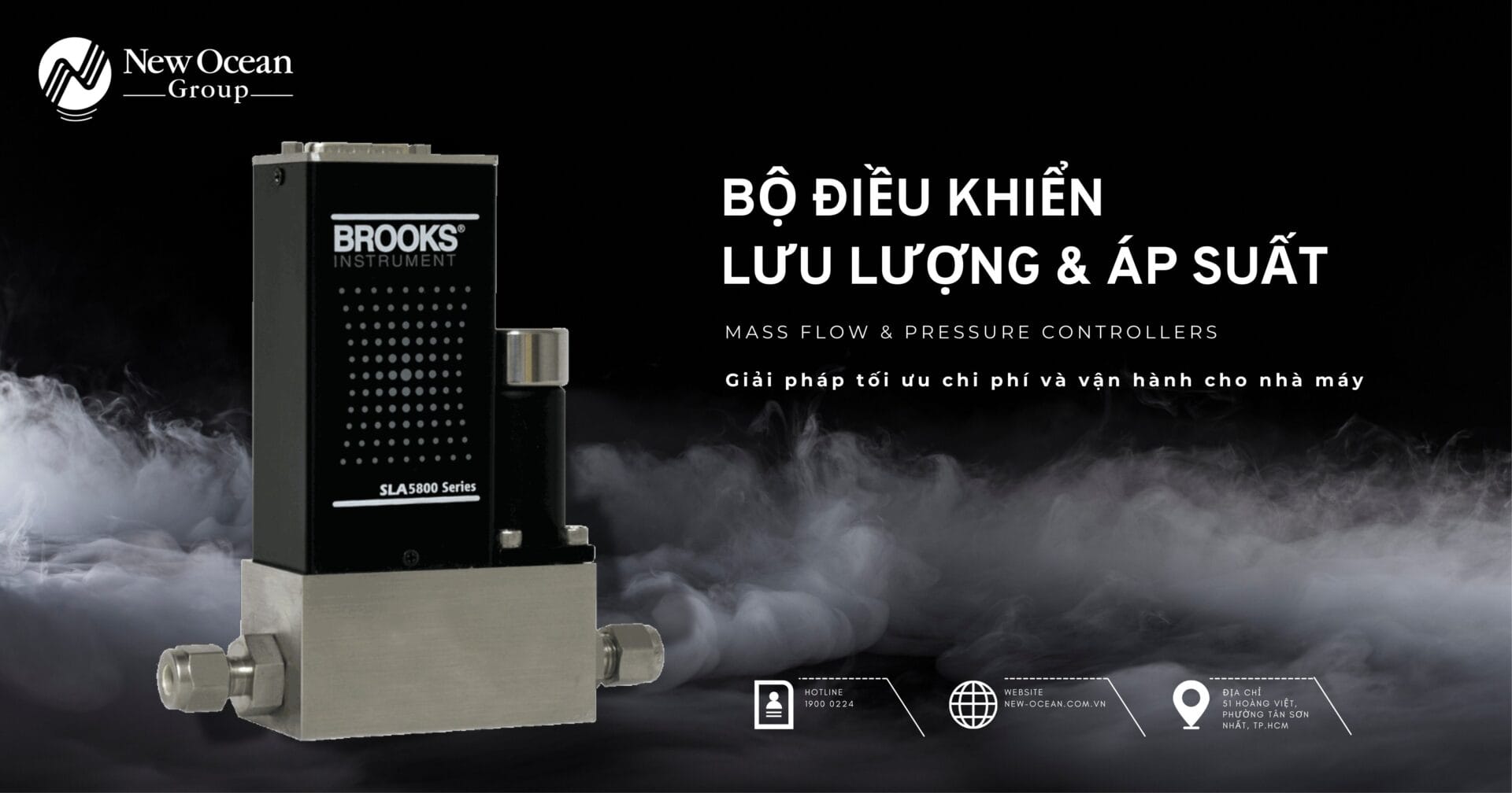 Giải Pháp Điều Khiển Lưu Lượng Và Áp Suất - Brooks Mass Flow & Pressure Controllers